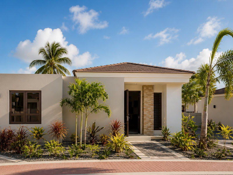modern home curacao property management services